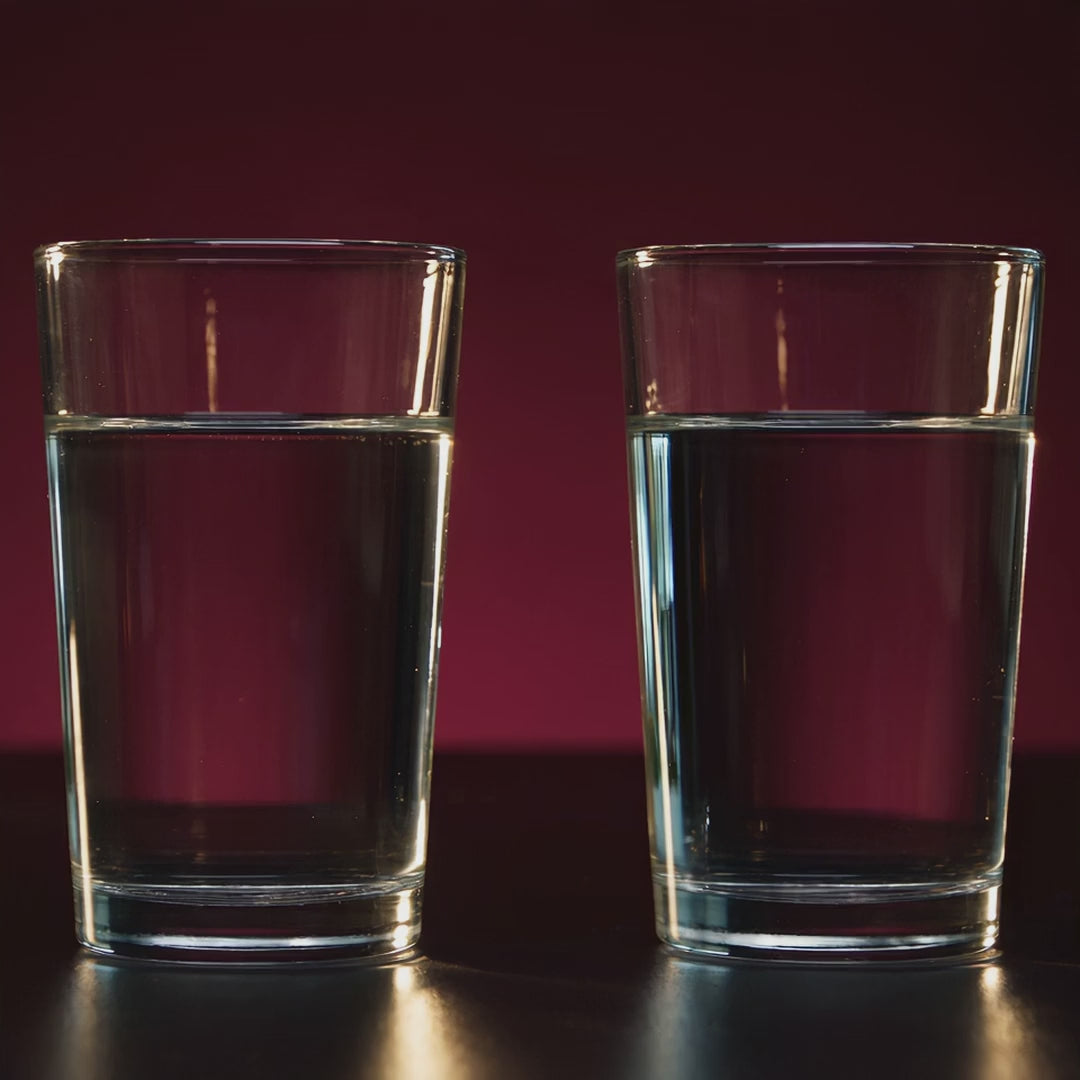 ThriveOn Creatine dissolves completely clear compared to standard creatine